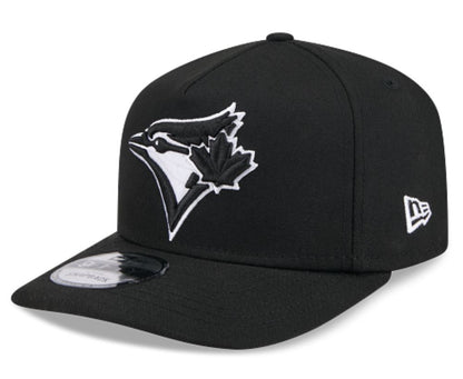 New Era MLB Toronto Blue Jays 9FIFTY A-Frame Adjustable Hat - Black/White
