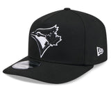 New Era MLB Toronto Blue Jays 9FIFTY A-Frame Adjustable Hat - Black/White