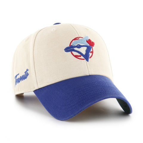 '47 MLB MVP Toronto Blue Jays Fairfield Adjustable Hat - White/Blue