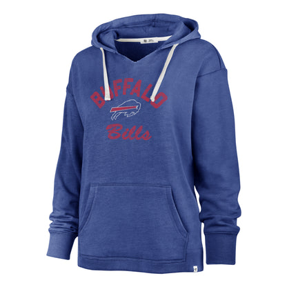 '47 NFL Women's Buffalo Bills Wrapped Up Kennedy Hoodie - Blue