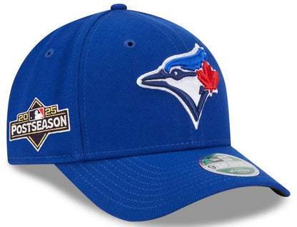 New Era Youth 9FORTY MLB Toronto Blue Jays M-Crown 2025 Postseason Adjustable Hat - Royal Blue