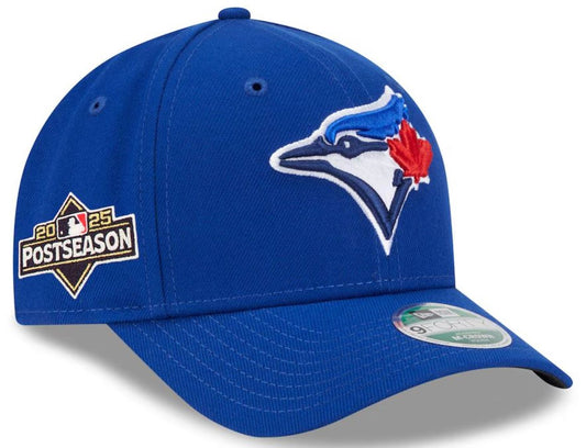New Era Youth 9FORTY MLB Toronto Blue Jays M-Crown 2025 Postseason Adjustable Hat - Royal Blue