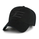 '47 CFL Edmonton Elk New Logo Clean Up Adjustable Hat - Black/Black