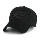 '47 CFL Edmonton Elk New Logo Clean Up Adjustable Hat - Black/Black