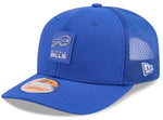 New Era NFL Buffalo Bills 2025 Sideline 9SEVENTY Trucker Adjustable Hat - Blue