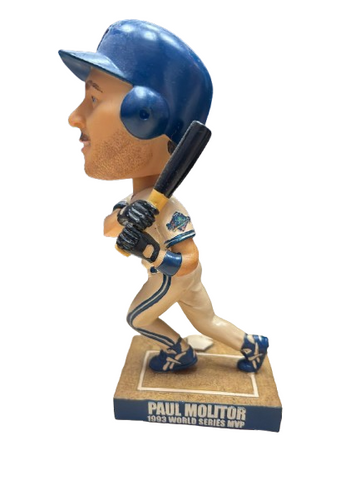 MLB Toronto Blue Jays Paul Molitor 1993 World Series MVP Bobblehead