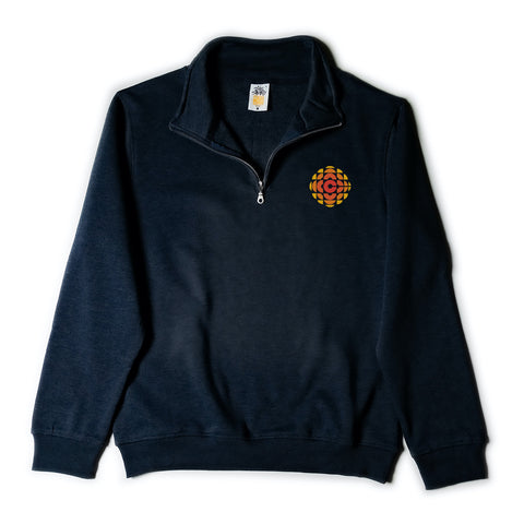 CBC 1974 Logo Quarter 1/4 Zip Sweater
