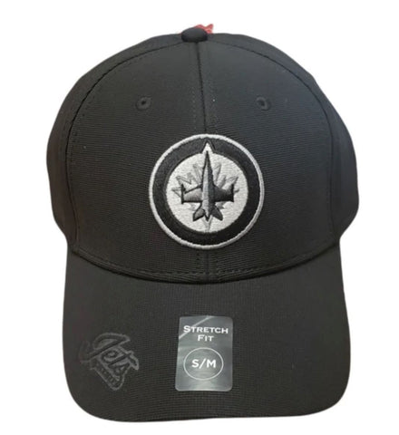 American Needle NHL Winnipeg Jets Platinum E-Boss Stretch Fit Hat