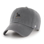 '47 Rottweiler Base Runner Icon Adjustable Clean Up Hat - Charcoal