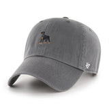 '47 Rottweiler Base Runner Icon Adjustable Clean Up Hat - Charcoal