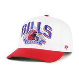 '47 NFL Buffalo Bills Prime Play Hitch RF Adjustable Snapback Hat - White