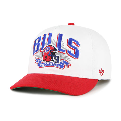 '47 NFL Buffalo Bills Prime Play Hitch RF Adjustable Snapback Hat - White