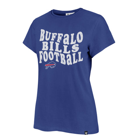 '47 Women's NFL Buffalo Bills Free Spirit Frankie Tee - Blue