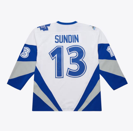 Mitchell & Ness NHL Mats Sundin Toronto Maple Leafs 1999 Allstar Game Jersey - White