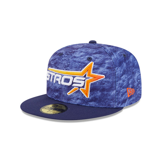 New Era Men's MLB Houston Astros City Connect Fan Pack 59FIFTY Fitted Hat - Blue