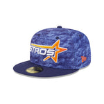 New Era Men's MLB Houston Astros City Connect Fan Pack 59FIFTY Fitted Hat - Blue