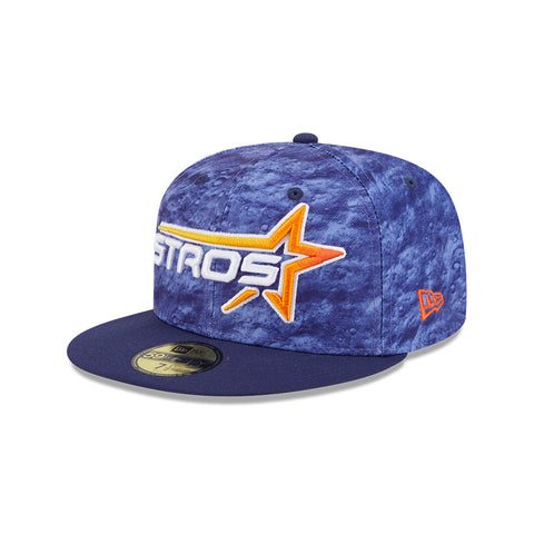 New Era Men's MLB Houston Astros City Connect Fan Pack 59FIFTY Fitted Hat - Blue
