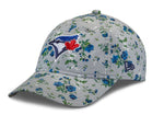 New Era Toddler MLB Toronto Blue Jays Bouquet Junior 9TWENTY Adjustable Hat - Grey