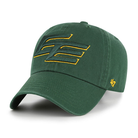'47 CFL Edmonton Elk New Logo Clean Up Adjustable Hat - Green