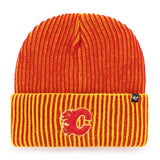 '47 NHL Calgary Flames Cold Snap Cuff Knit - Red/Yellow