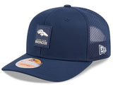 New Era NFL Denver Broncos 2025 Sideline 9SEVENTY Trucker Adjustable Hat - Navy