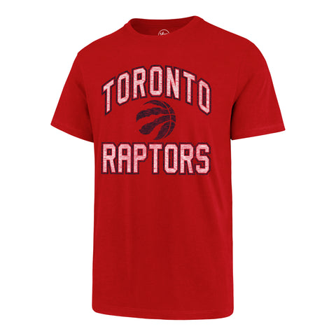 '47 Men's NBA Toronto Raptors Play Action Franklin Tee - Red