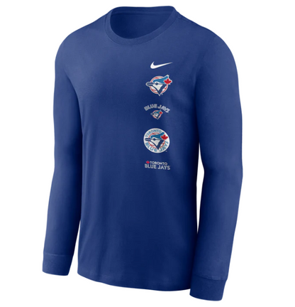 Nike MLB Toronto Blue Jays 50th Season Anniversary Long Sleeve Shirt T - Powder Blue