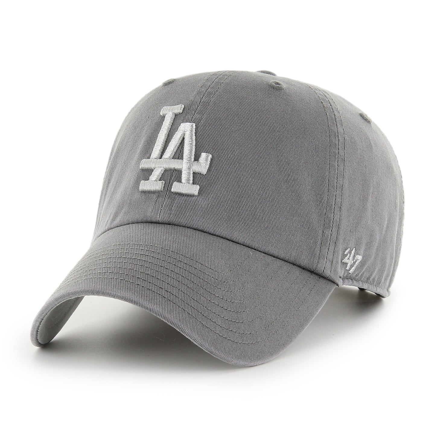 47 Clean Up Los Angeles Dodgers Adjustable Hat - Cement