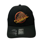 American Needle NHL Vancouver Canucks Stretch Fit Hat - Black