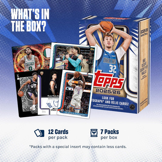 2025/26 Topps Basketball Series 1 Value Box