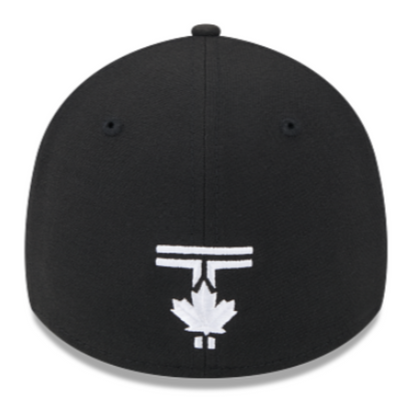 New Era MLB Toronto Blue Jays 2024 City Connect Alternate 39THIRTY Stretch Fit Hat - Black/White