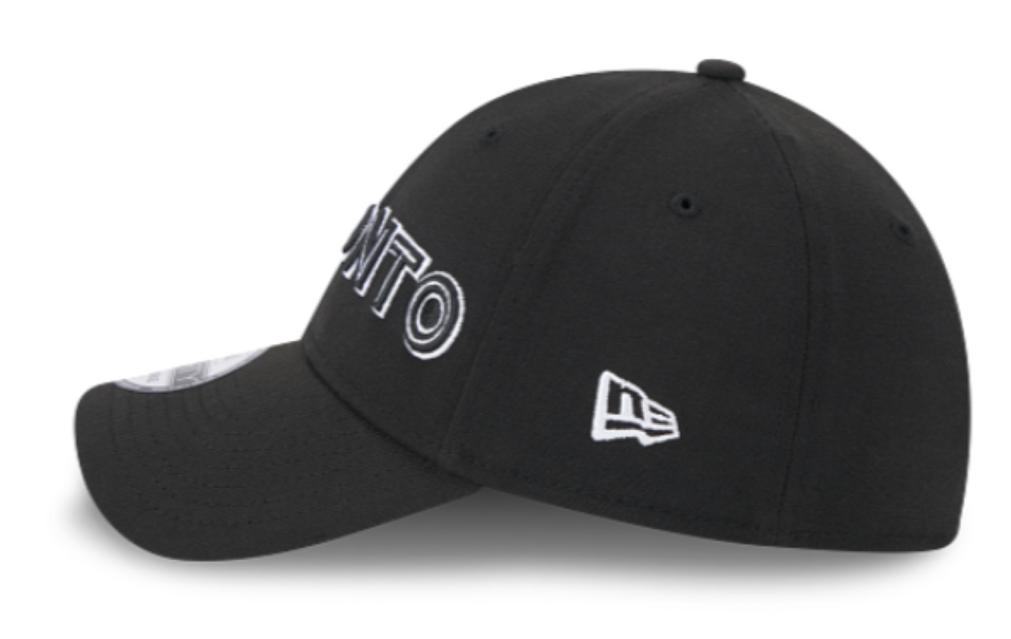 New Era MLB Toronto Blue Jays 2024 City Connect Alternate 39THIRTY Stretch Fit Hat - Black/White