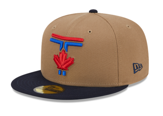 New Era MLB Toronto Blue Jays 2024 City Connect Alternate 59FIFTY Fitted Hat - Khaki