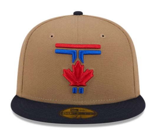 New Era MLB Toronto Blue Jays 2024 City Connect Alternate 59FIFTY Fitted Hat - Khaki