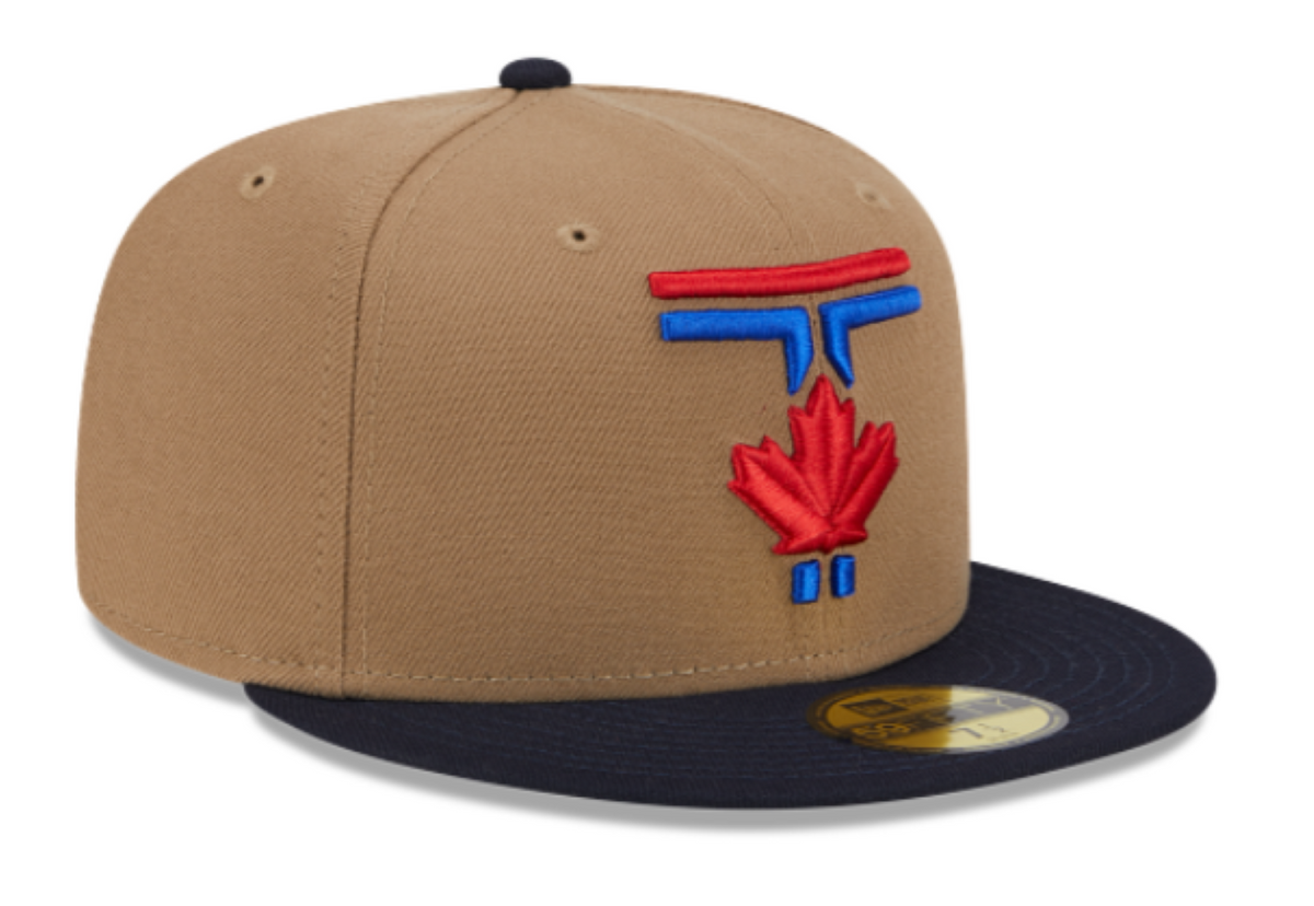 New Era MLB Toronto Blue Jays 2024 City Connect Alternate 59FIFTY Fitted Hat - Khaki