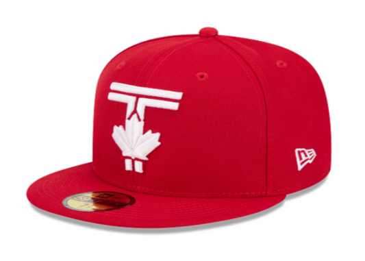 New Era MLB Toronto Blue Jays 2024 City Connect Alternate 59FIFTY Fitted Hat - Red