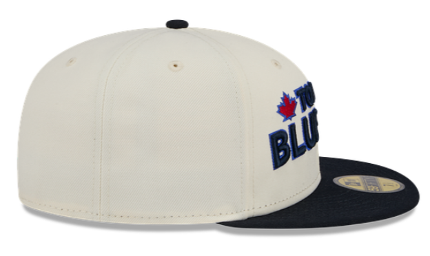 New Era MLB Toronto Blue Jays 2024 City Connect Alternate 59FIFTY Fitted Hat - Chrome