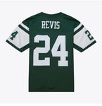 Mitchell & Ness Darrelle Revis New York Jets 2009/10 Legacy Jersey - Hunter Green