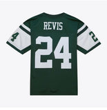 Mitchell & Ness Darrelle Revis New York Jets 2009/10 Legacy Jersey - Hunter Green