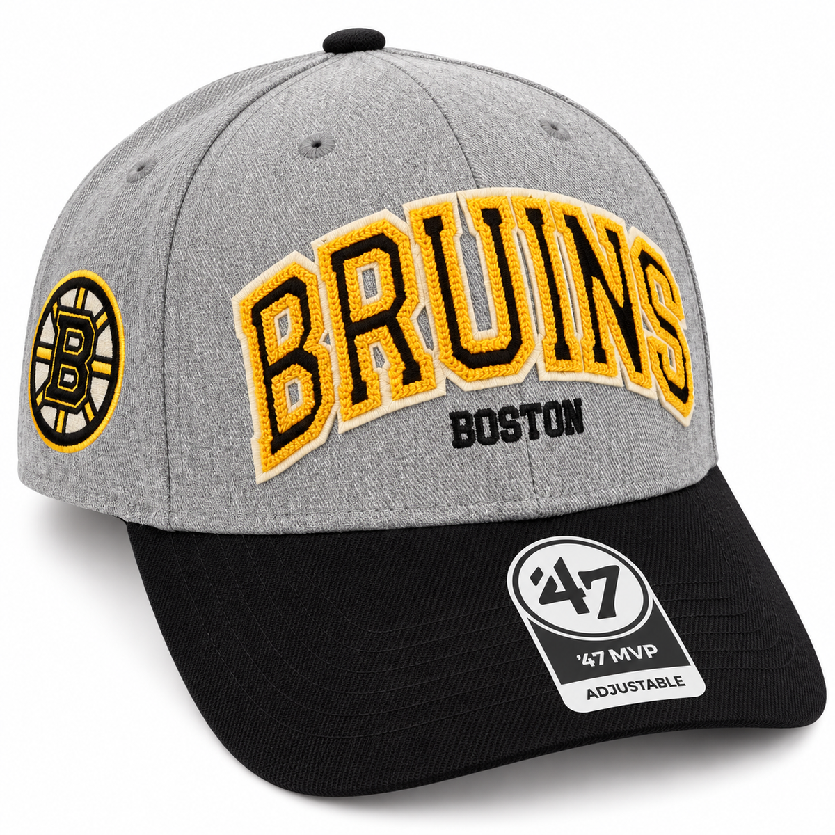 '47 brand boston bruins mvp adjustable hat