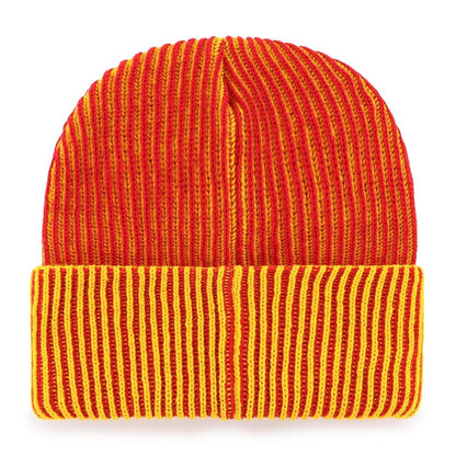 '47 NHL Calgary Flames Cold Snap Cuff Knit - Red/Yellow