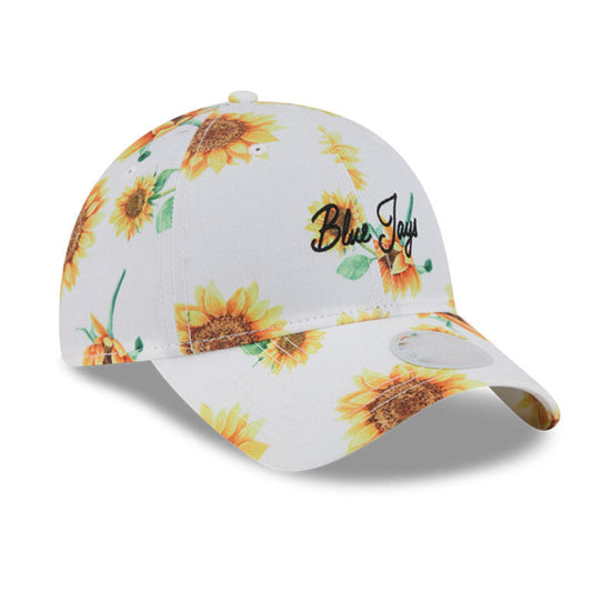 New Era Youth MLB Toronto Blue Jays Sunflower 9TWENTY Adjustable Hat - White