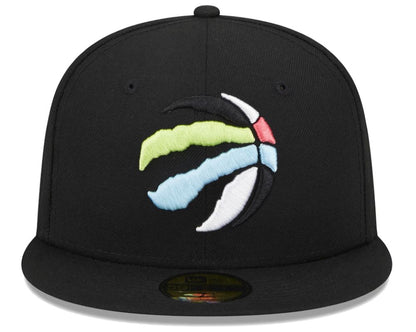 New Era NBA Toronto Raptors Multi-Color Pack 59FIFTY Fitted Hat - Black
