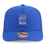 New Era NFL Buffalo Bills 2025 Sideline 9SEVENTY Trucker Adjustable Hat - Blue