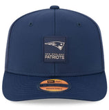 New Era NFL New England Patriots 2025 Sideline 9SEVENTY Trucker Adjustable Hat - Navy