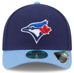 New Era 9FORTY MLB Toronto Blue Jays Two Tone M-Crown 2025 Postseason Adjustable Hat - Royal /Powder Blue