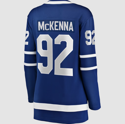 Fanatics NHL Women's Toronto Maple Leafs Gavin McKenna Breakaway Player Jersey - Blue