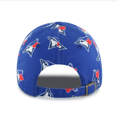 '47 MLB YOUTH Toronto Blue Jays Printfetti Clean Up Adjustable Hat - Blue