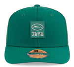 New Era NFL New York Jets 2025 Sideline 9SEVENTY Trucker Adjustable Hat - Green