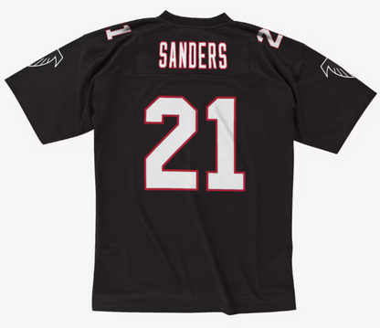 Mitchell & Ness Deion Sanders Atlanta Falcons 1992 Legacy Player Jersey - Black